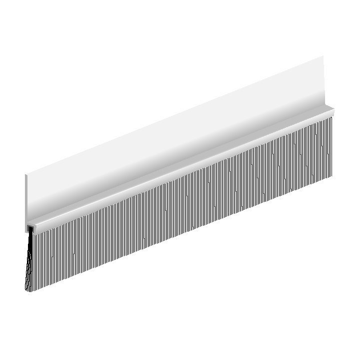 Ellen Türbodendichtung IBS 80 z. schrauben Alu silber, H 79 x L 1000mm, BH 39mm