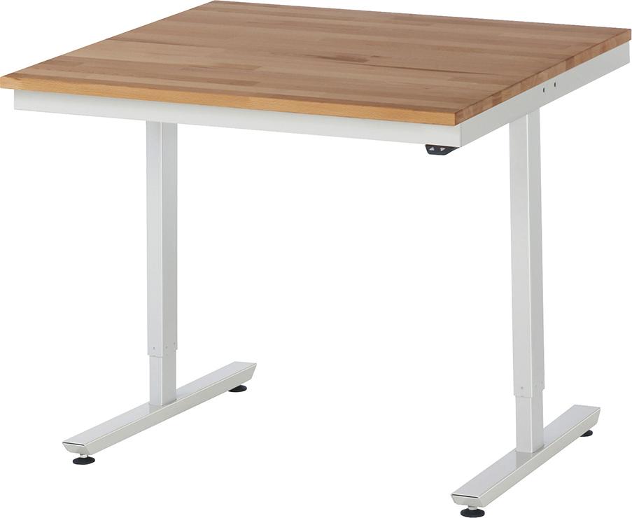 RAU Arbeitstisch Serie adlatus 150 B1000 x T1000 x H720-1020