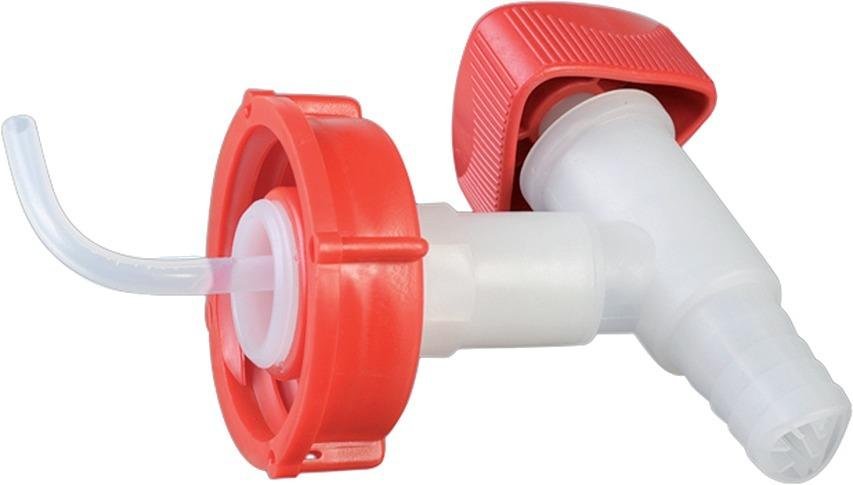 Hünersdorff Auslaufhahn DIN 51 mit Schraubverschluss