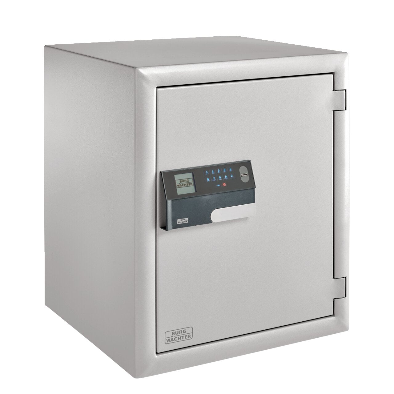 Burg Wächter Wertschutzschrank Diplomat MTD 760 E FP Elektronikschloss Fingerprint Silber-Metallic