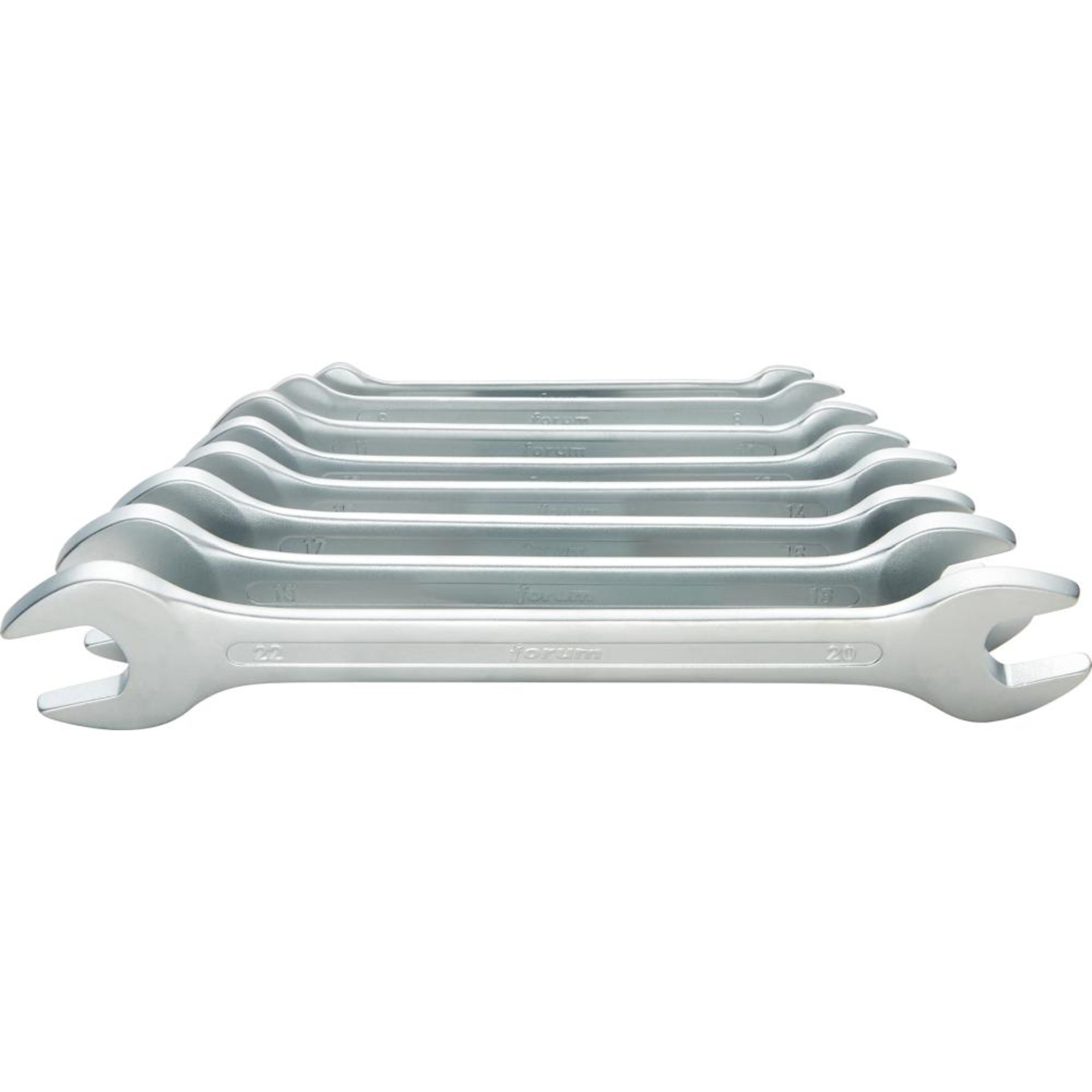 Doppelmaulschlüssel Satz DIN 3110 8tlg. 6-22 mm FORUM