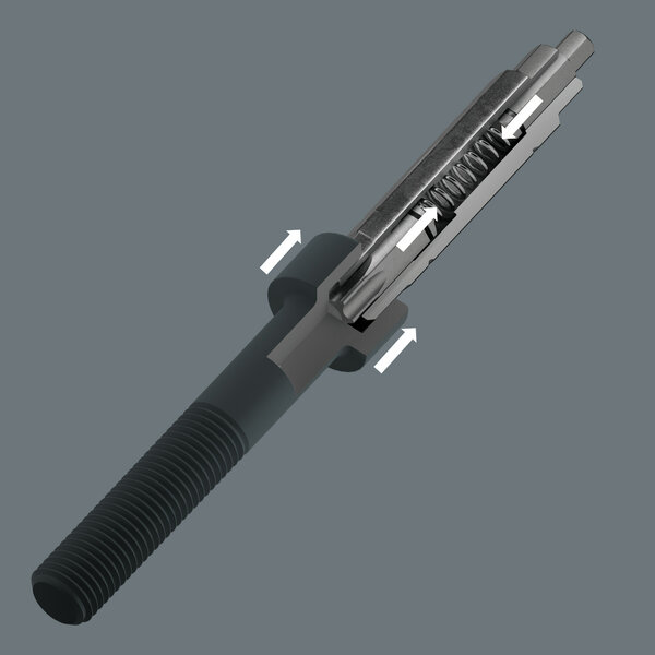 The 4-in-1 bit 9507, Taktstock, Stock