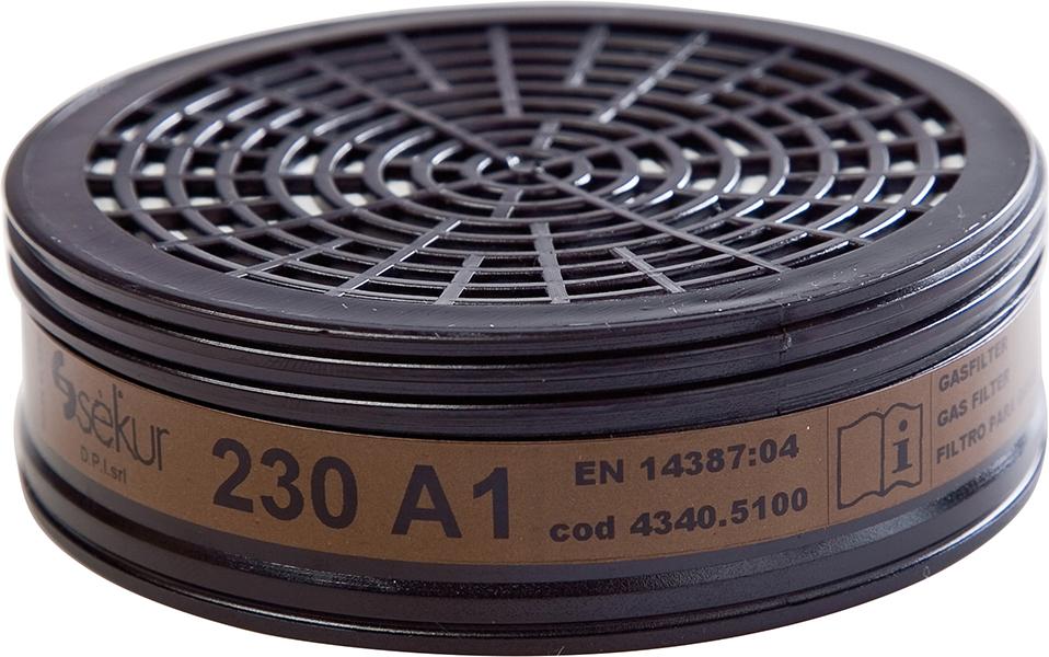 Ekastu Safety Filter 230, A1 für Polimask 230(Pck. a 2St.)