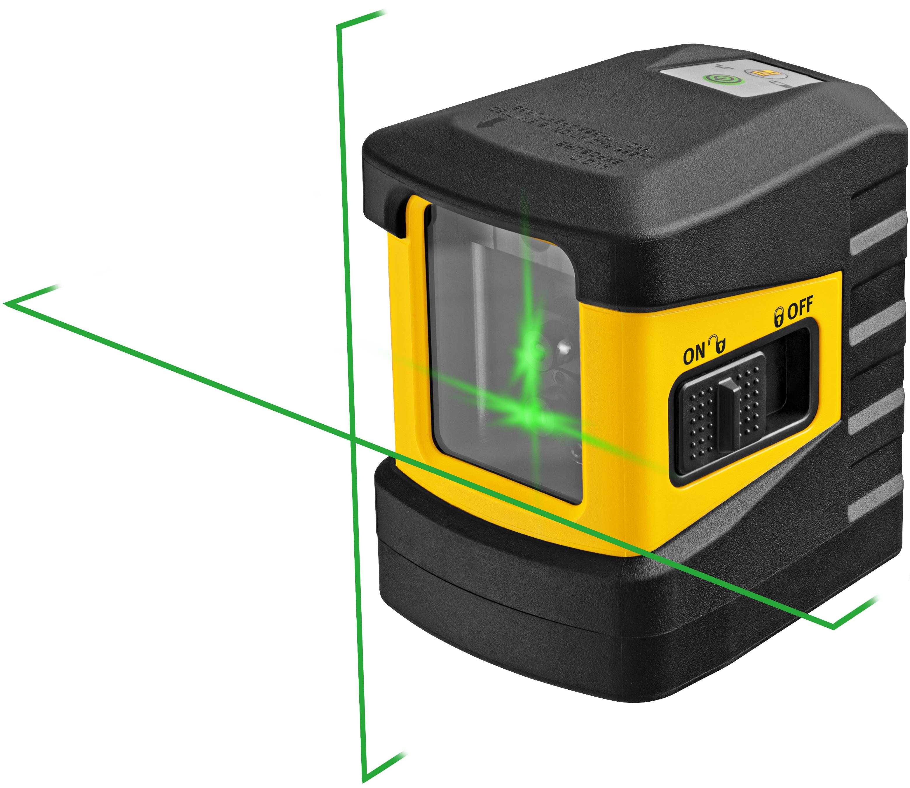 Stabila Kreuzlinien-Laser LAX 60 G, 3-teiliges Set