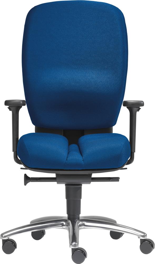 Sitwell Profi-Bandscheibenstuhl Männersitz blau belastbar bis 120 kg