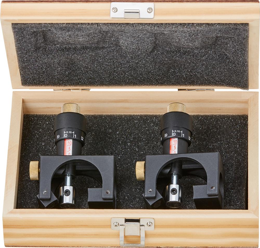 Brück MAGNET-Bügellehre QUICK-SET (2 Stück in Holzkiste)