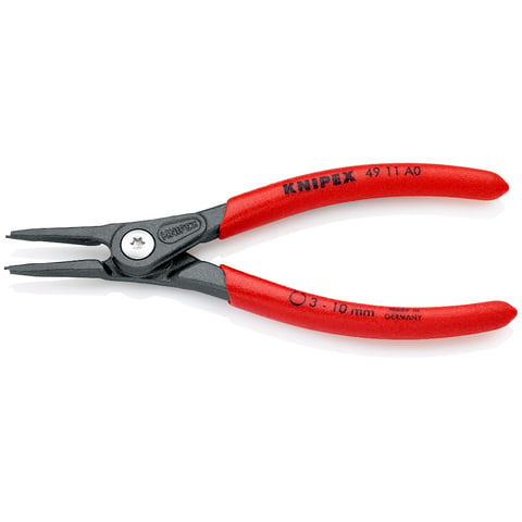 Knipex Präzisions-Sicherungsringzange 49 11 A0 für Außenringe auf Wellen 140mm Ø 3-10mm