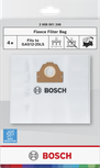 Bosch Vliesbeutel 480 x 550 mm 10 l 4er-Pack 2608001246