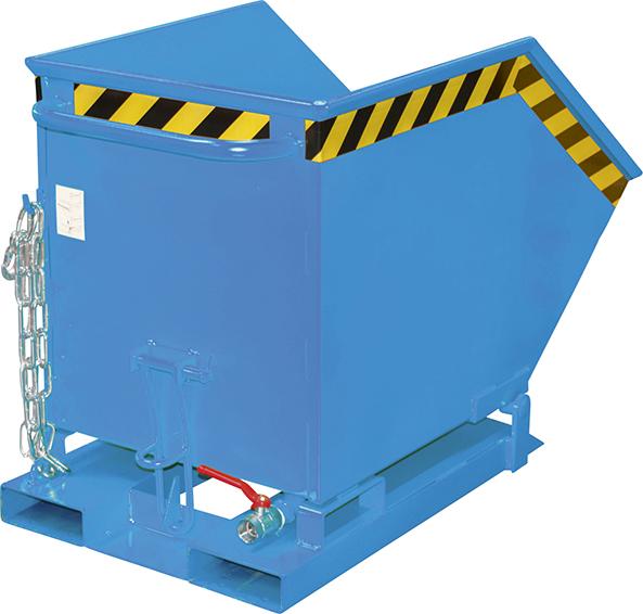 Bauer Südlohn Späne-Kippmulde, Typ SKK/SKN, RAL 5012