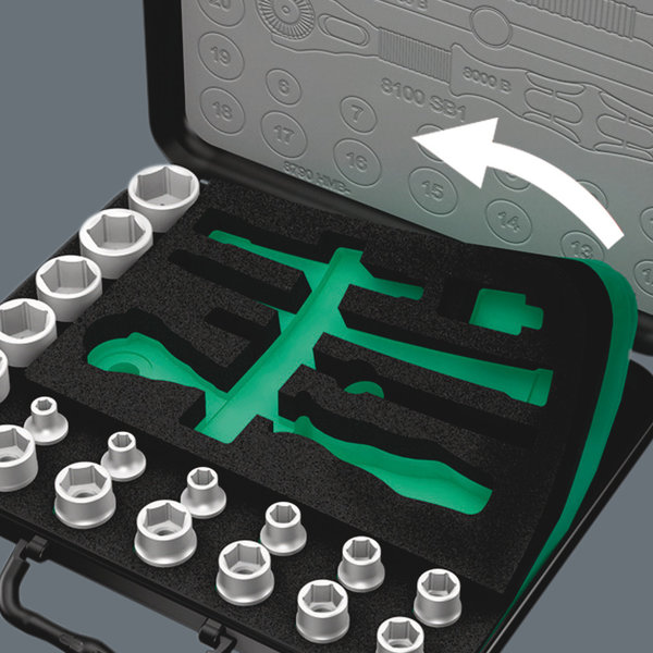 Two-tone foam insert