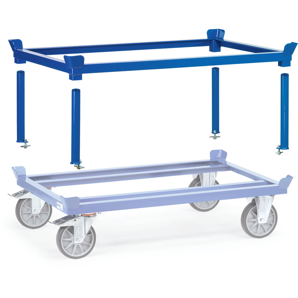 Fetra Paletten-Fahrgestell 22800 1000x800mm 750kg TPE-Bereifung