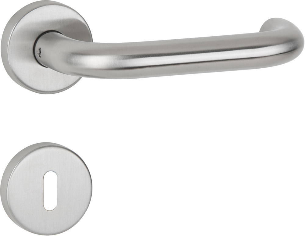 HERMAT Drückergarnitur 1801/2036.K,Ros.,rd.,BB,8,ER,TS 38-42