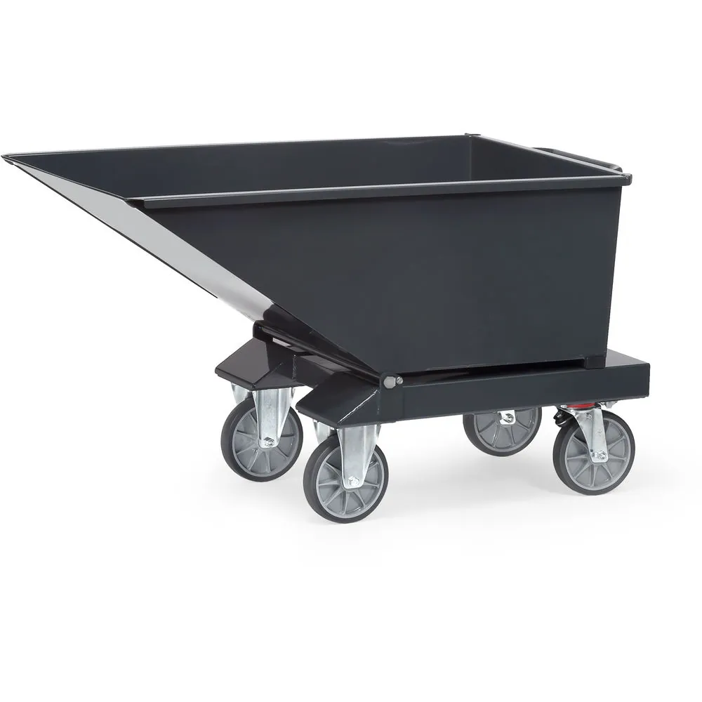 Fetra Muldenkipper 4701/7016 250 Liter 750 kg Anthrazit