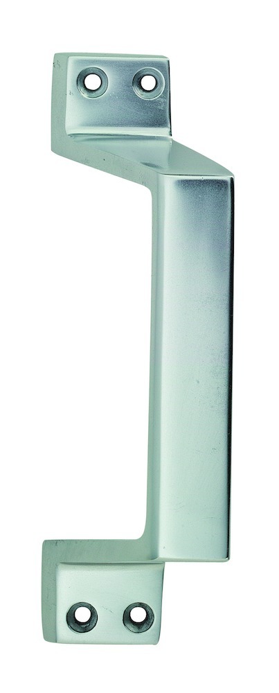 OT-Schiebetürgriff, 5317, eckig,L 180mm,B 30mm, silberfarbig, eloxiert