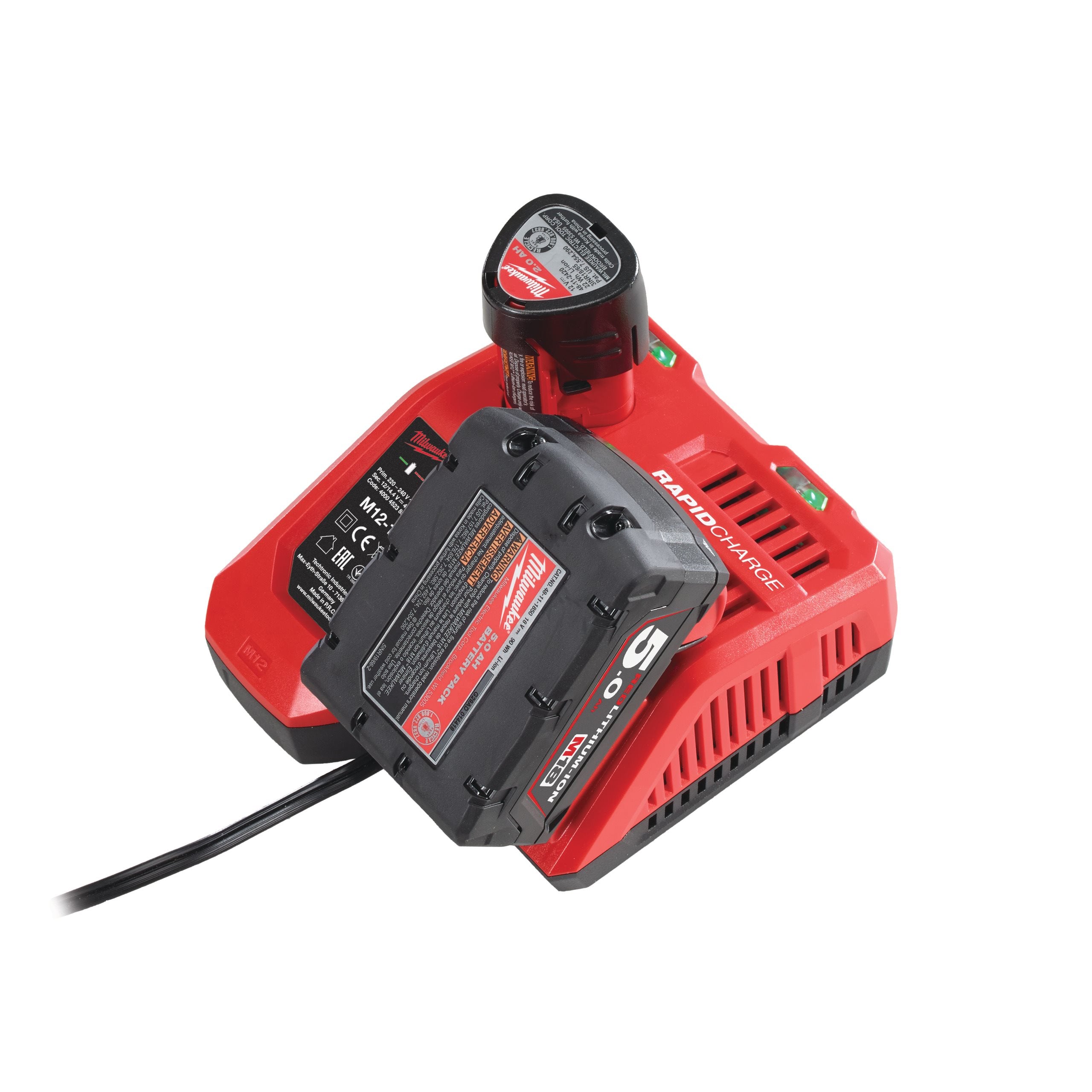 Milwaukee M12-18 FC Akku-Schnellladegerät 12-18V REDLITHIUM-ION