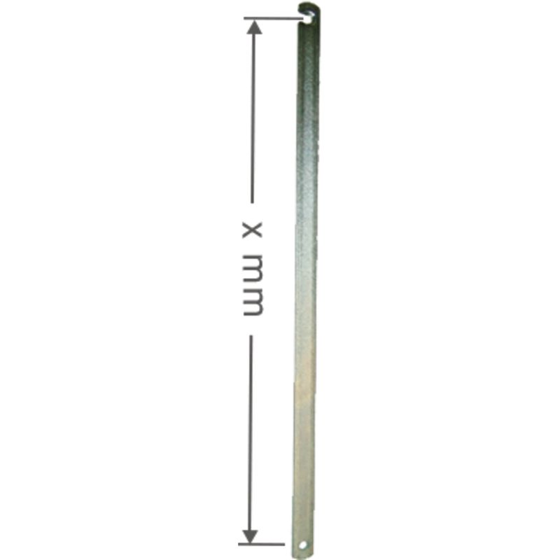 ZARGES Starre Verbindung, Stahl verzinkt 560 mm 807502