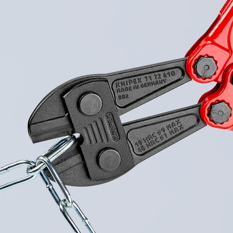 Knipex Bolzenschneider 71 72 610 610 mm grau atramentiert mit Mehrkomponenten-Hüllen