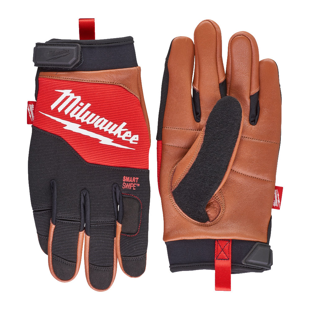 Milwaukee Hybrid Leder Arbeitshandschuhe XXL/11 mit Touchscreen-Funktion