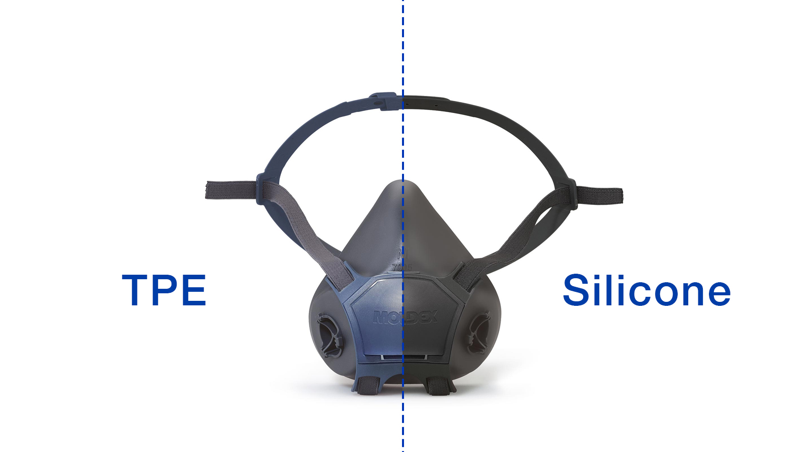 Moldex Halbmaske Serie 7000 Silikon Größe M wiederverwendbar