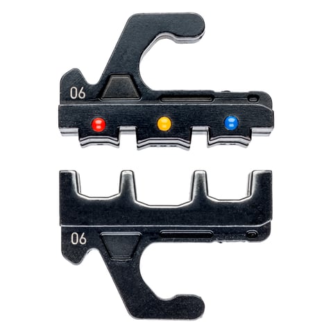 Knipex 97 39 06 Crimpeinsatz für isolierte Kabelverbinder 0,5-6,0 mm²