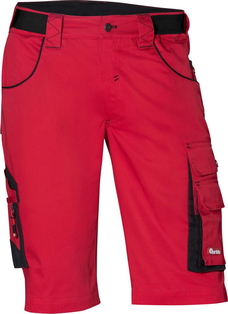 FORTIS FORTIS Herren Bermuda 24,rot/schwarz Gr.50