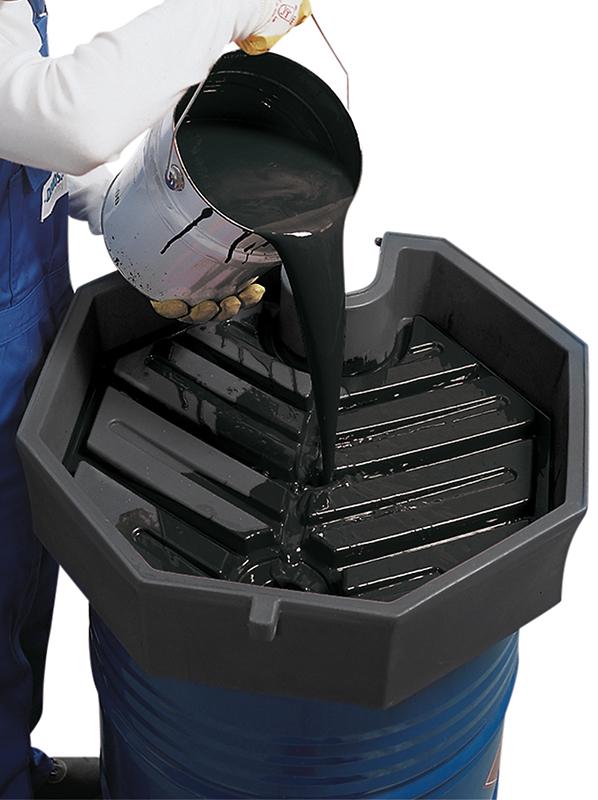 asecos Fasstrichter aus Polyethylen