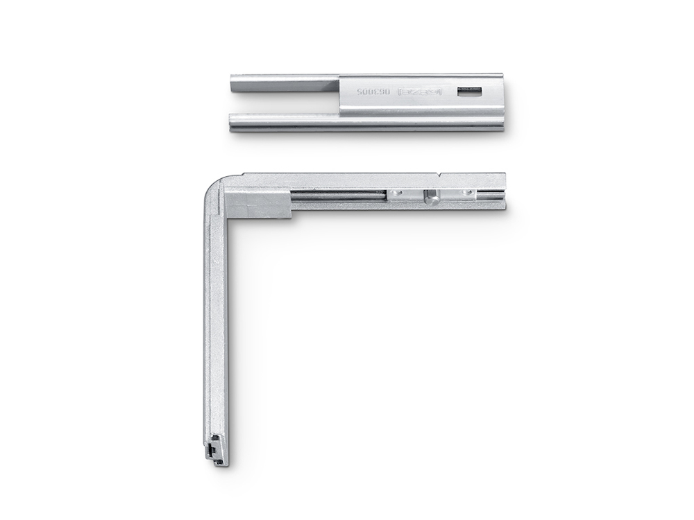 Produktbild DK-Eckumlenkung, für waagrechte Getriebe, F 1200, silberfarbig