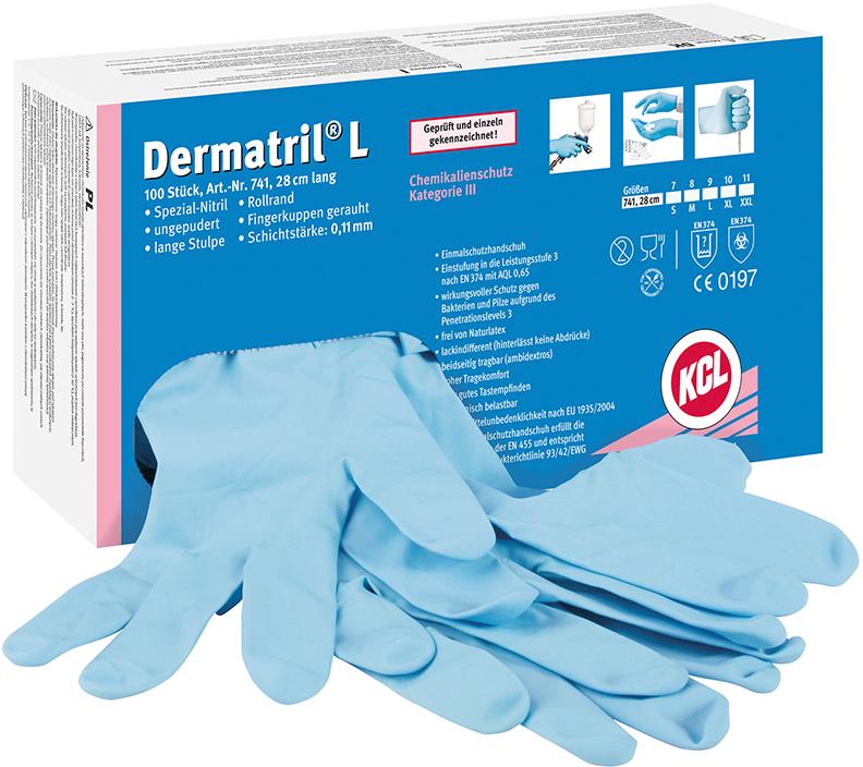 KCL Einweghandschuh Dermatril® L 741