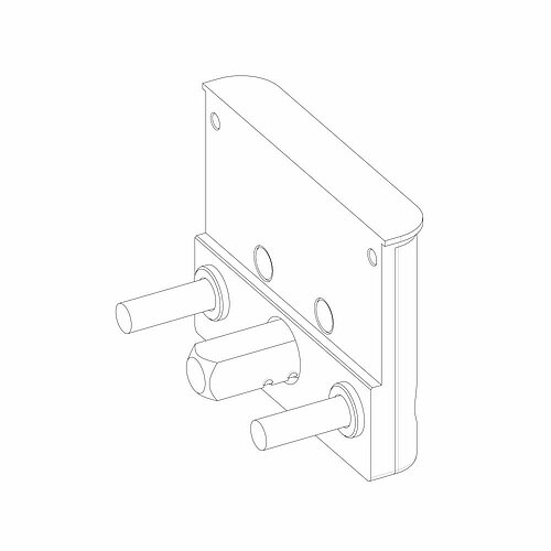 Roto Adapter Schlagleistengetriebe NT Holz D15 12/18-9 inkl. VK-Stift 27x6