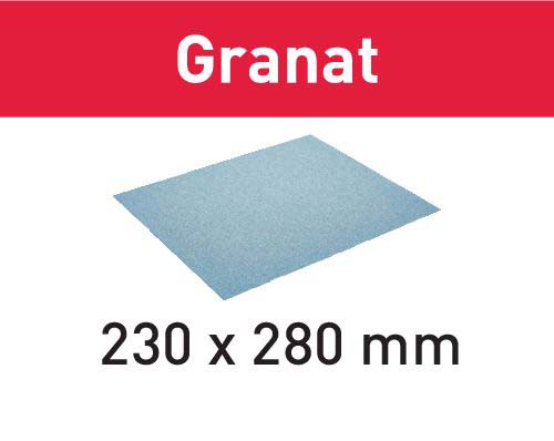 Schleifpapier 230x280 P40 GR/10 Granat