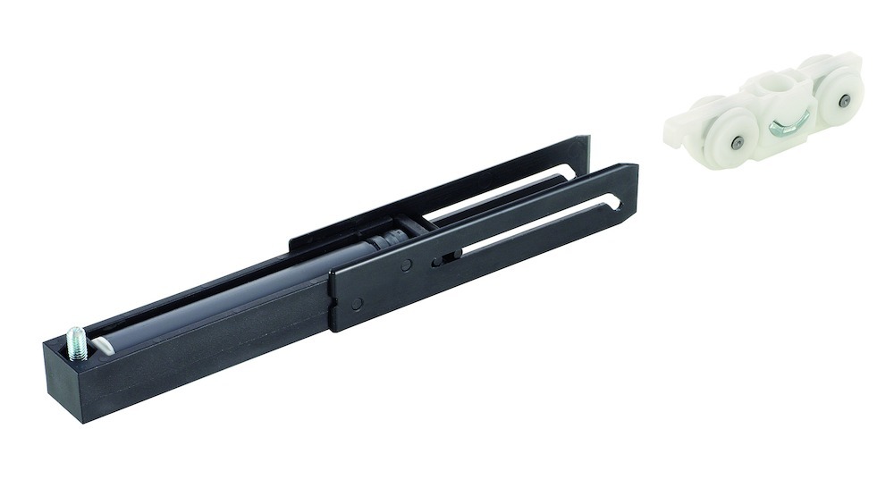Objekttür-Einzugsdämpfung,einseitig, SmartStop, FG 80,Flügelgew.max. 80kg