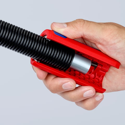 Knipex TwistCut® Wellrohrschneider 90 22 01 SB für Kunststoffrohre Ø 13-32mm