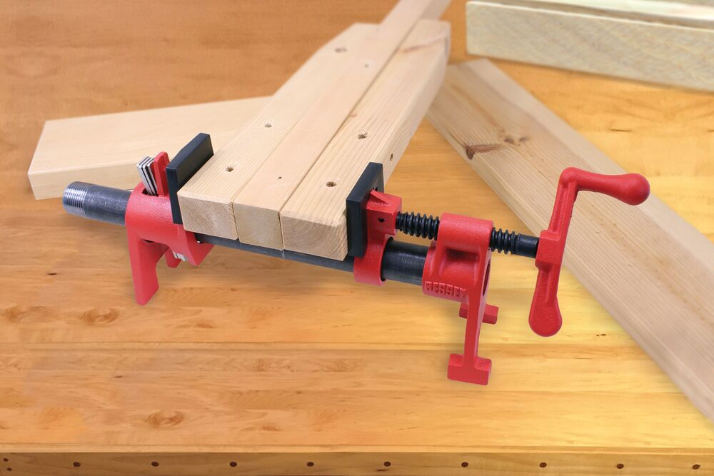 Bessey Rohrschraubzwinge BPC-H12 für Stahlrohr 21,3 mm (1/2 Zoll) Ausladung 40 mm