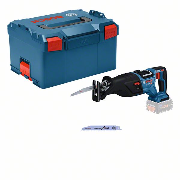 Bosch Akku-Säbelsäge BITURBO GSA 18V-28, in L-BOXX 238 mit Säbelsägeblatt