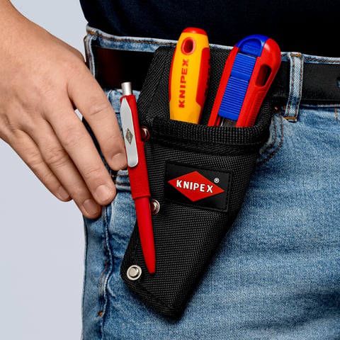 Knipex Werkzeug-Gürteltasche 00 19 75 LE leer Polyester