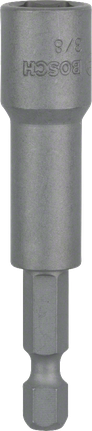 Bosch Steckschlüssel 1/4 Zoll Sechskantschaft 65 mm Länge., Steckschlüssel-Bit, Sechskantschaft, Metall, Bosch
