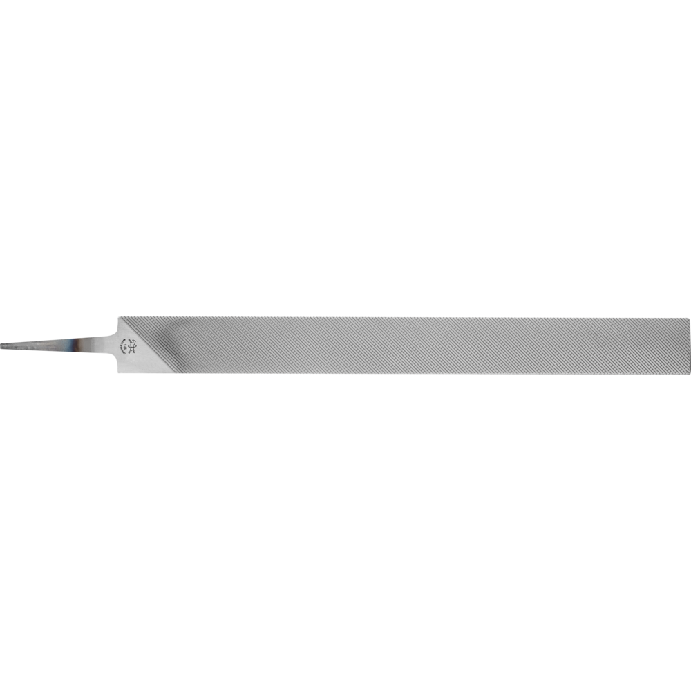 Pferd Karosseriefeile m. Angel, gebogen und ballig Flachstumpf 350mm Hieb 1 für