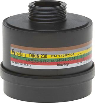 Ekastu Safety Mehrbereichs-Kombifilter DIRIN 230 A2B2E2K2 HG P3RD