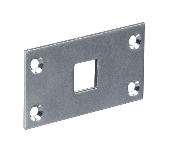 Produktbild DENI® Flachschließblech 5854,20x20,für Vierkantstange 16x19 vz