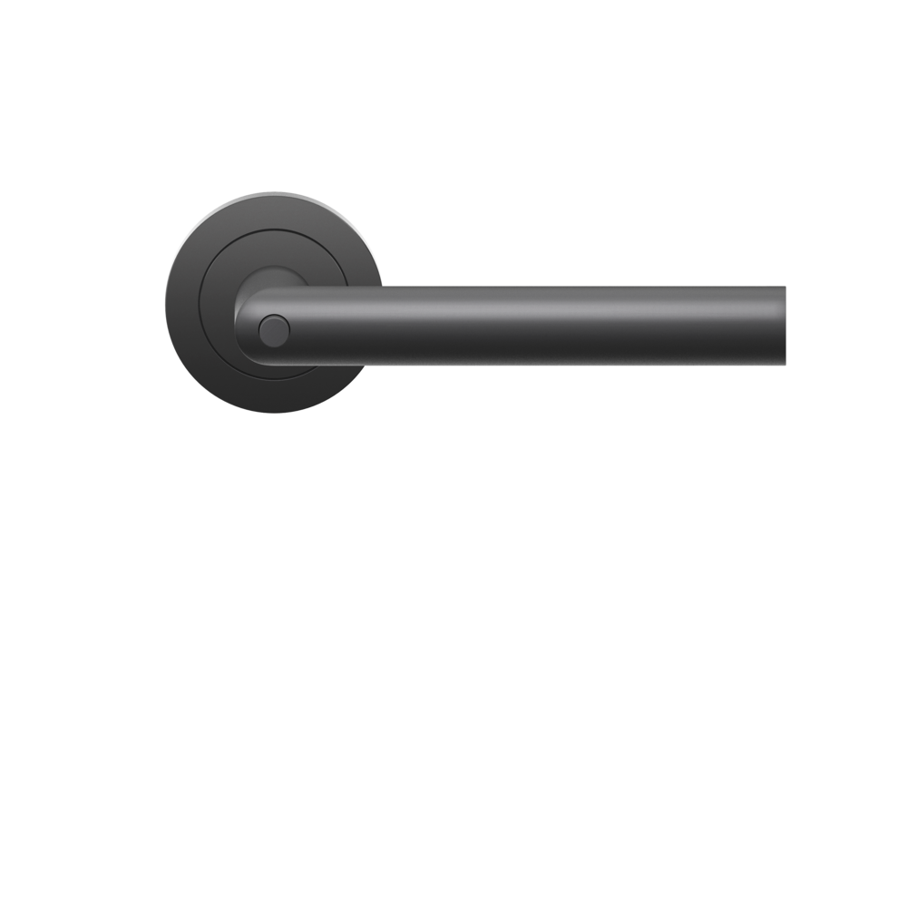 KD Basic - Garnituren mit integriertem Verschluss , Edelstahl, Kosmos Schwarz - ER28 BCR 83