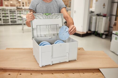 Anwendungsbild Schleifmittel-Systainer³ Granat D150 GR SYS