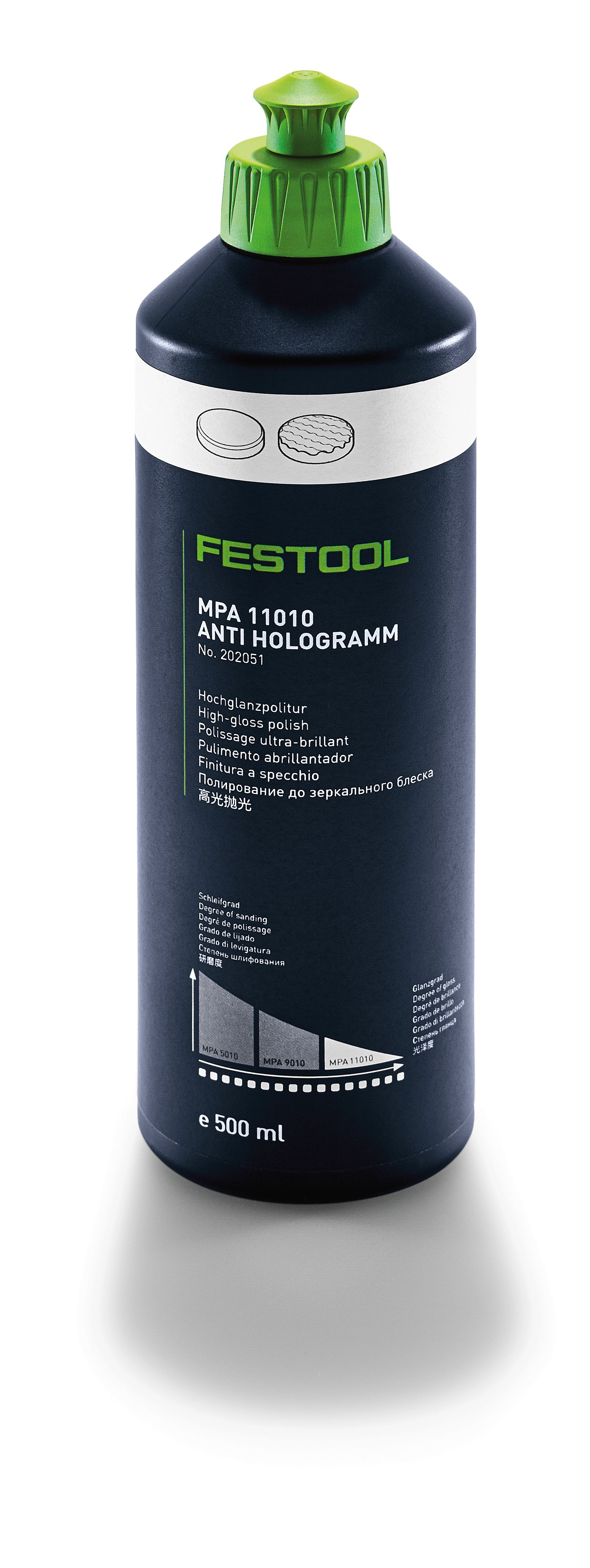 Poliermittel MPA 11010 WH/0,5L, Flasche, Shaker
