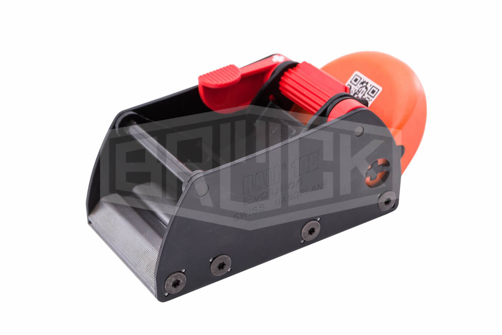 Brück Handhobel Rali 105 orange EVOLUTION incl. 4 Ersatzmesser