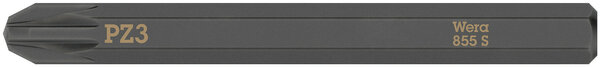 855 S Pozidriv bits for impact screwdrivers, PZ 3 x 70 mm, Gerät