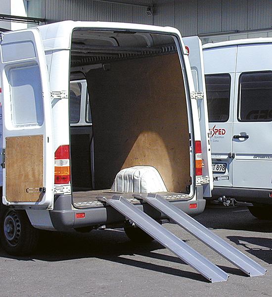 ALTEC Aluminium-Verladeschiene, faltbar