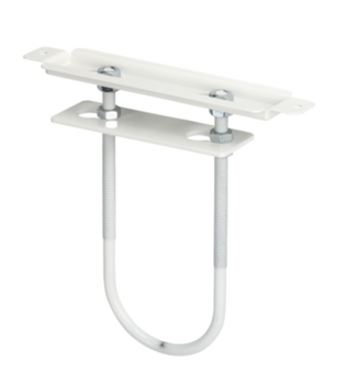 Vormann Vario-Heizkörperkonsolen weiß 190 x 45 mm Stahl