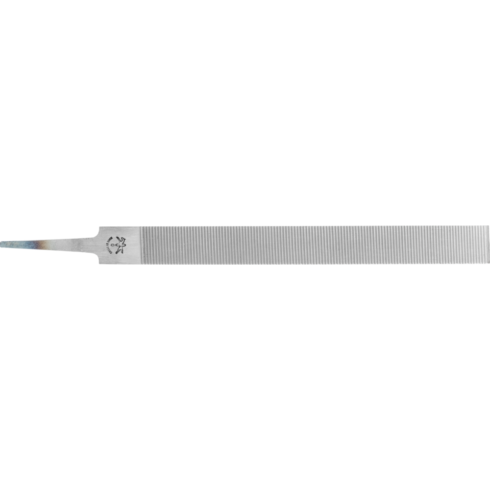 Pferd Weichmetallfeile Flachstumpf 250mm Hieb 0 für Bearbeitung von Weichmetall