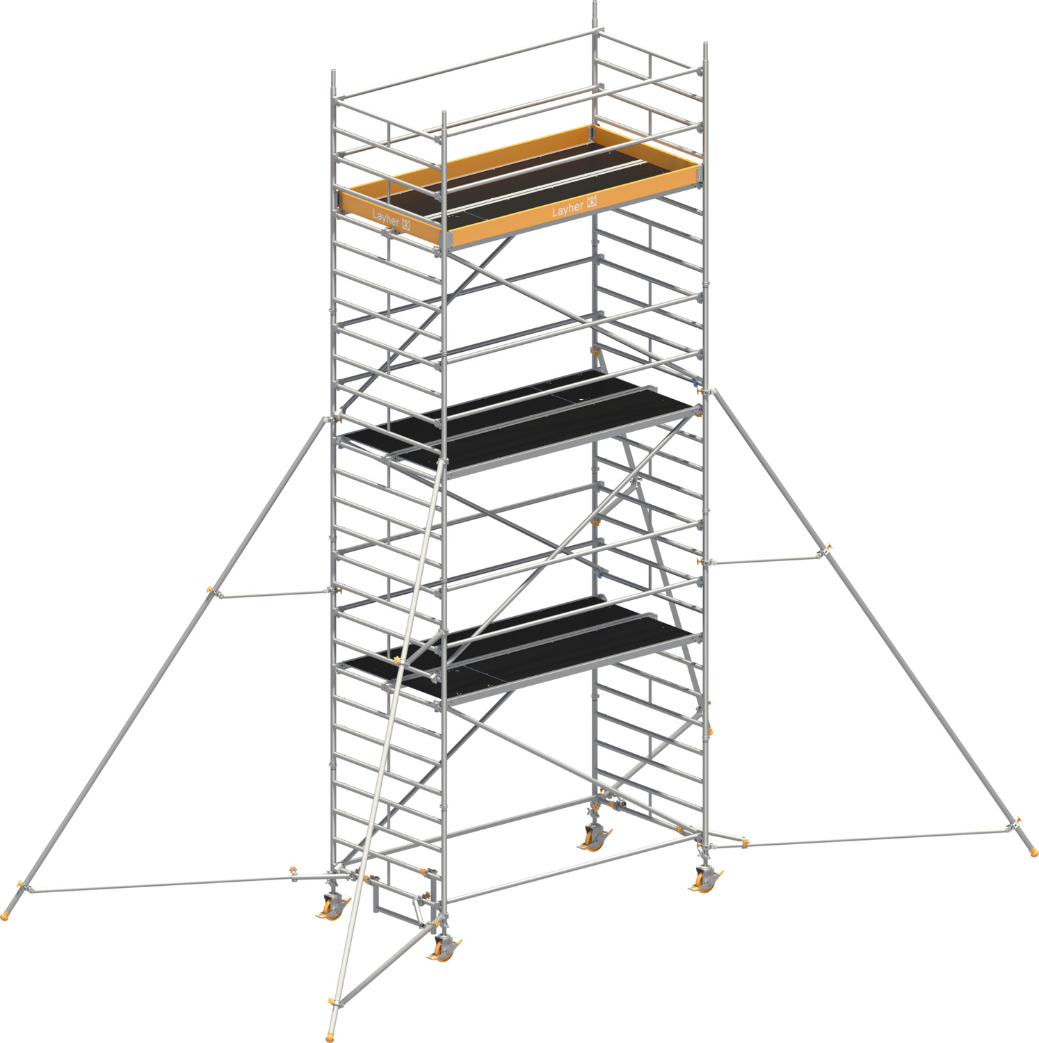 Layher Uni Breit P2 mit Gerüststützen Product picture