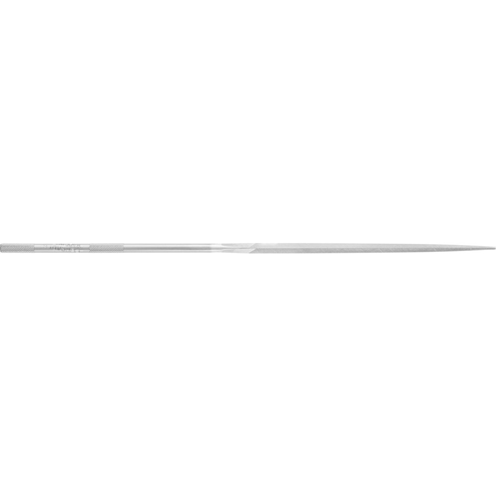 Pferd Präzisions-Nadelfeile Dreikant 200mm Schweizer Hieb 2, mittel-