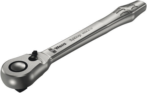 8004 A Zyklop Metal Ratchet with switch lever and 1/4&quot; drive, 1/4&quot; x 1